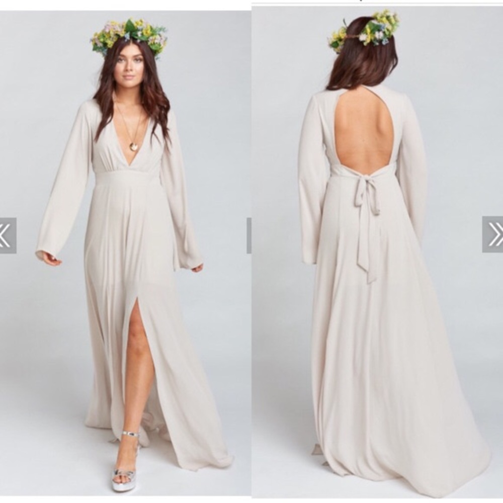 SHOW ME YOUR MUMU VENUS BACKLESS DRESS NWT SZ MED